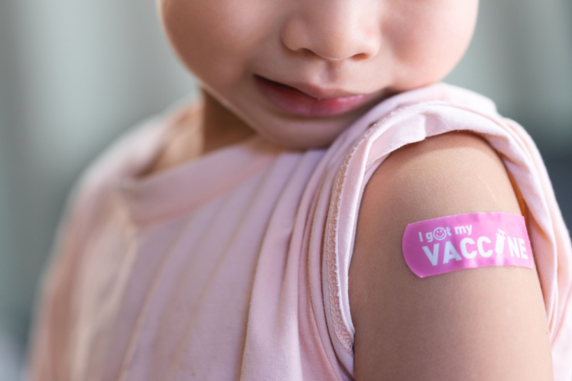 Vaccinated Boy Child - KM NU Hospitals